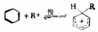 四、苯环上亲电取代反应的历程