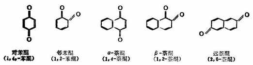 一、醌的构造和命名