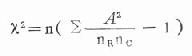 四、行×列表的卡方检验（x<sup>2</sup>testfor R×C table）